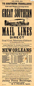 Great Southern Mail Vintage Retro Advert Ads A4 Photo Print