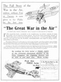 Great War Planes Vintage Retro Advert Ads A4 Photo Print