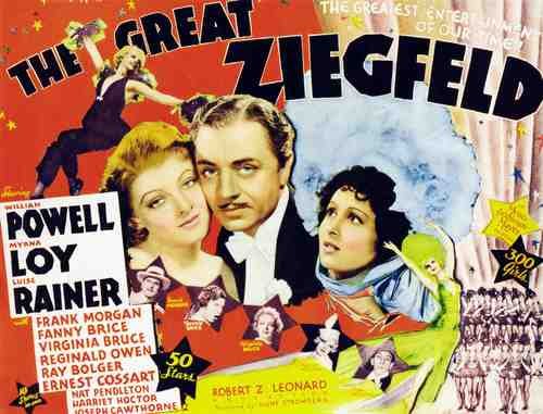  Great Ziegfeld The 02 film star poster A4 Photo Print