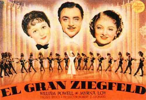  Great Ziegfeld The 15 film star poster A4 Photo Print