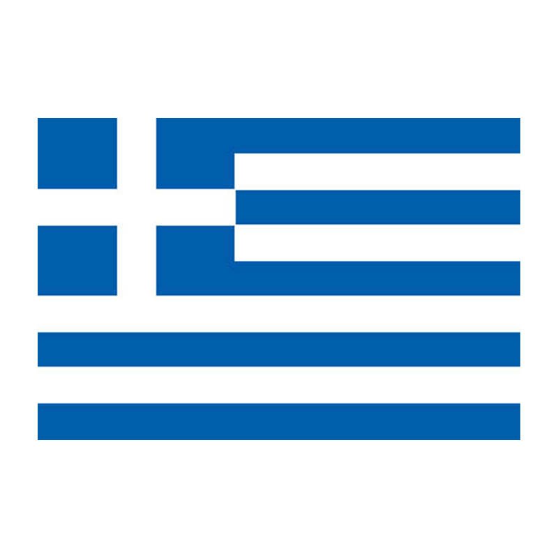 Greece Flag N1344 A4 Photo Print
