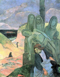 Green Christ Gauguin A4 Photo Print