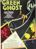 Green Ghost Poster Vintage Retro Advert Ads A4 Photo Print