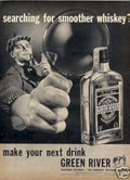 Green River Whiskey Vintage Retro Advert Ads A4 Photo Print