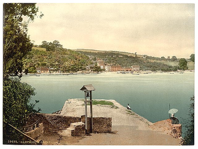 Greenaway Ferry Dartmouth Vintage A4 Photo Print