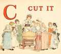Greenaway Kate 1846 1901 A Apple Pie 1886 C Cut it A4 Photo Print