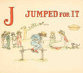 Greenaway Kate 1846 1901 A Apple Pie 1886 J Jumped for it A4 Photo Print