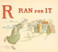 Greenaway Kate 1846 1901 A Apple Pie 1886 R Ran for it A4 Photo Print