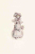 Greenaway Kate 1846 1901 Kate Greenaway 1905 Pink ribbons A4 Photo Print