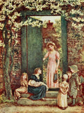 Greenaway Kate 1846 1901 Kate Greenaway 1905 The Open Door A4 Photo Print