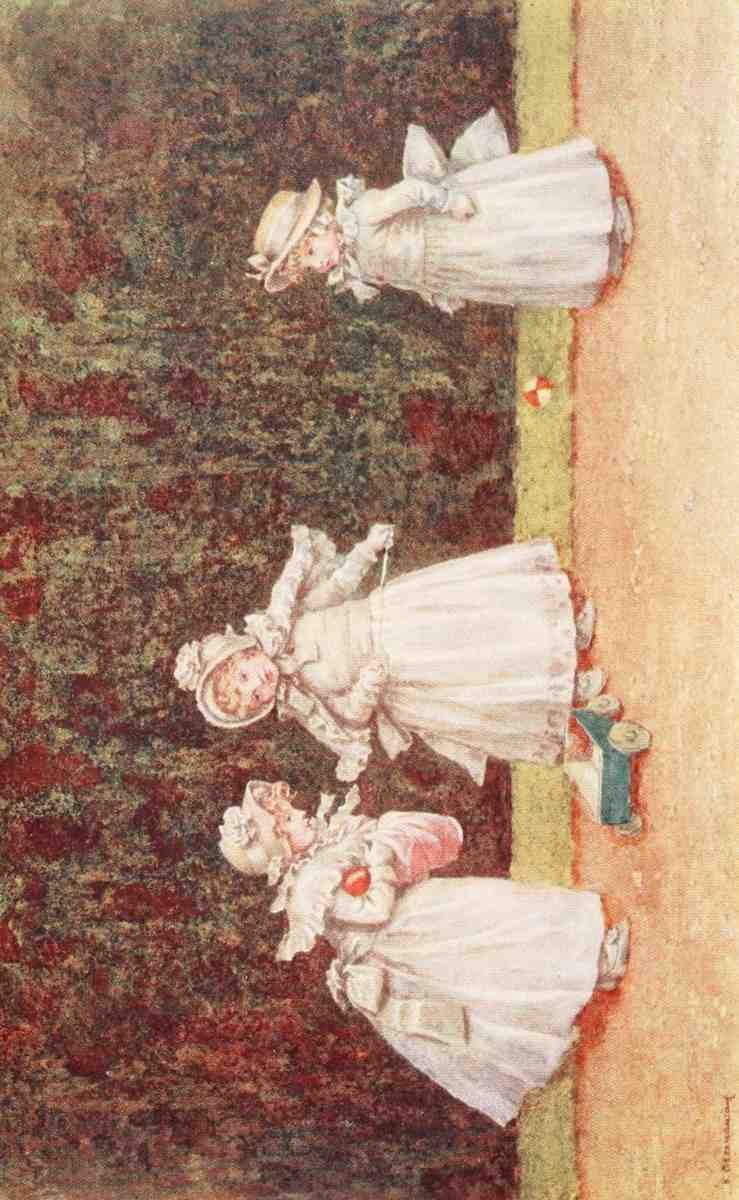 Greenaway Kate 1846 1901 Kate Greenaway 1905 The little go cart A4 Photo Print