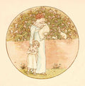 Greenaway Kate 1846 1901 Language of Flowers 1884 Cats on the wall A4 Photo Print