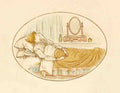 Greenaway Kate 1846 1901 Language of Flowers 1884 Ill in bed A4 Photo Print