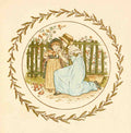Greenaway Kate 1846 1901 Language of Flowers 1884 Tears A4 Photo Print
