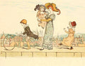 Greenaway Kate 1846 1901 Marigold Garden 1900 On the wall top 2 A4 Photo Print