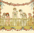 Greenaway Kate 1846 1901 Marigold Garden 1900 Special guest coming A4 Photo Print