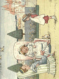 Greenaway Kate 1846 1901 Under the Window 1879 Queen and the girl A4 Photo Print