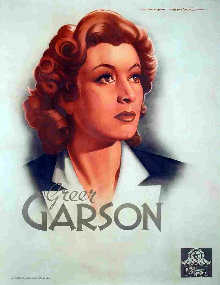 Greer Garson Photo from MGM film star poster A4 Photo Print