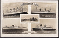 Greetings From Southampton Rms Queen Mary Queen Elizabeth Vintage A4 Photo Print