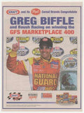 Greg Biffle Michigan Vintage Retro Advert Ads A4 Photo Print