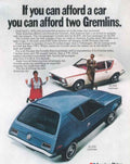Gremlin Cars Prices Vintage Retro Advert Poster A4 Photo Print
