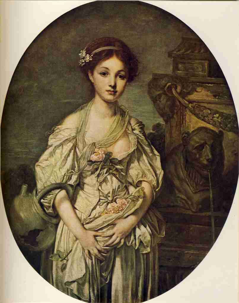 Greuze Jean Baptiste 1725 1805 1934 The Broken Pitcher A4 Photo Print