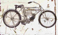 Greyhound 1909 Aged Vintage A4 Photo Print