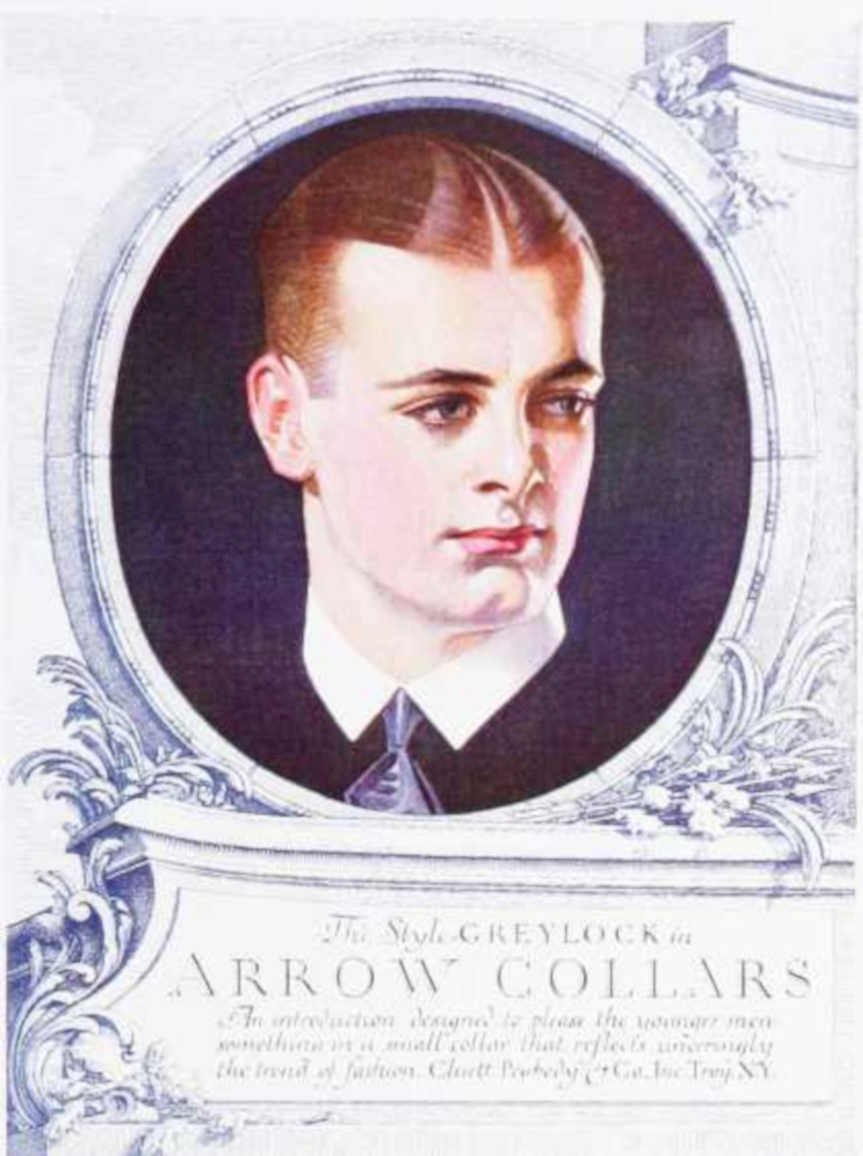 Greylock Arrow Collars Vintage Retro Advert Ads A4 Photo Print