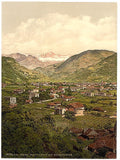 Gries Bozen Tyrol Vintage A4 Photo Print