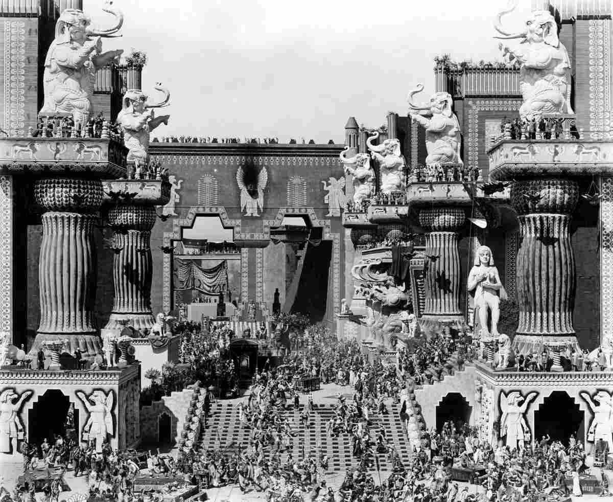 Griffith D W Intolerance 2 film star poster A4 Photo Print