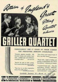 Griller Quartet String Vintage Retro Advert Ads A4 Photo Print