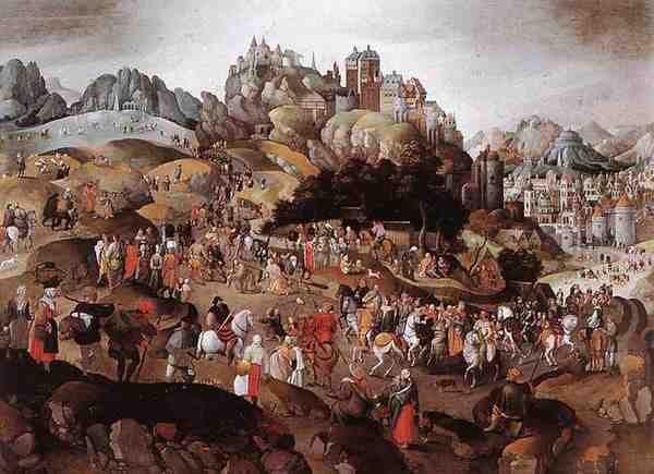 Grimmer Abel Carrying The Cross A4 Photo Print