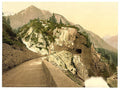 Grimselstrasse Aerlenbach Bernese Oberland Vintage A4 Photo Print