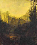 Grimshaw Atkinson A Manor House In Autumn A4 Photo Print