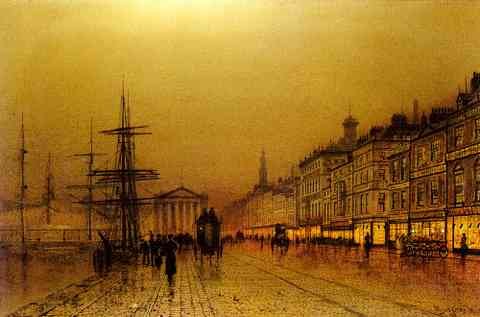 Grimshaw John Atkinson Greenock A4 Photo Print