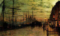 Grimshaw John Atkinson Humber Docks Hull A4 Photo Print