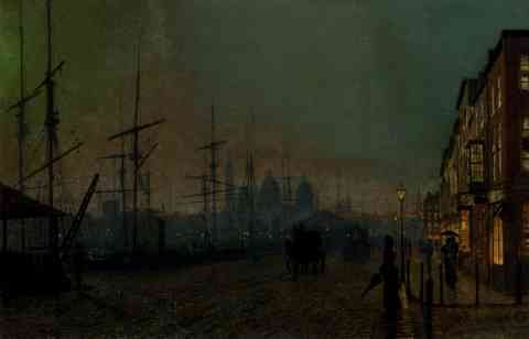 Grimshaw John Atkinson Humber Dockside Hull A4 Photo Print