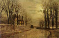 Grimshaw John Atkinson The Turn Of The Road A4 Photo Print