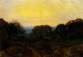 Grimshaw John Atkinson Twilight The Vegetable Garden A4 Photo Print