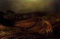 Grimshaw John Atkinson Under The Harvest Moon A4 Photo Print