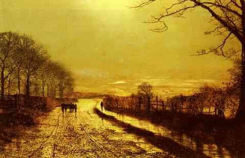 Grimshaw John Atkinson Wharfedale A4 Photo Print