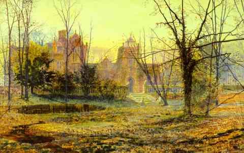 Grimshaw John Atlkinson Evening Knostrop Old Hall A4 Photo Print