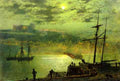 Grimshaw John Atlkinson Whitby From Scotch Head A4 Photo Print