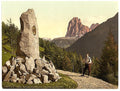 Grohmann Monument Tyrol Vintage A4 Photo Print