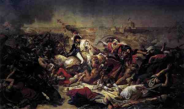Gros Antoine Jean The Battle Of Abukir A4 Photo Print