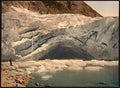 Grotto in Suphellebrae Sognefjord Vintage A4 Photo Print