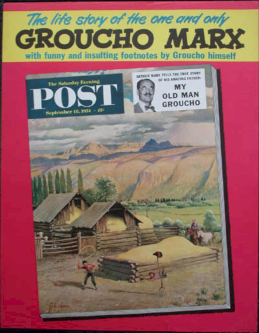 Groucho Cabin Post Vintage Retro Advert Ads A4 Photo Print