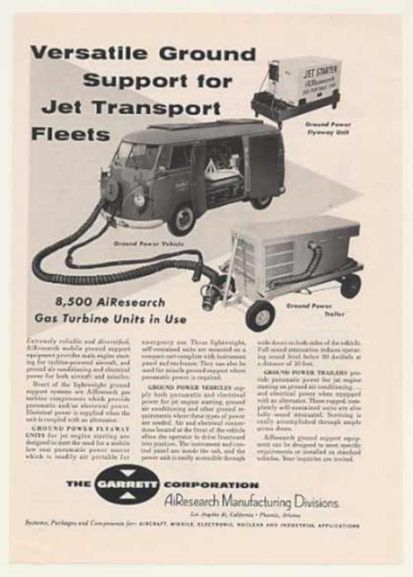 Ground Power Trailer Vintage Retro Advert Ads A4 Photo Print