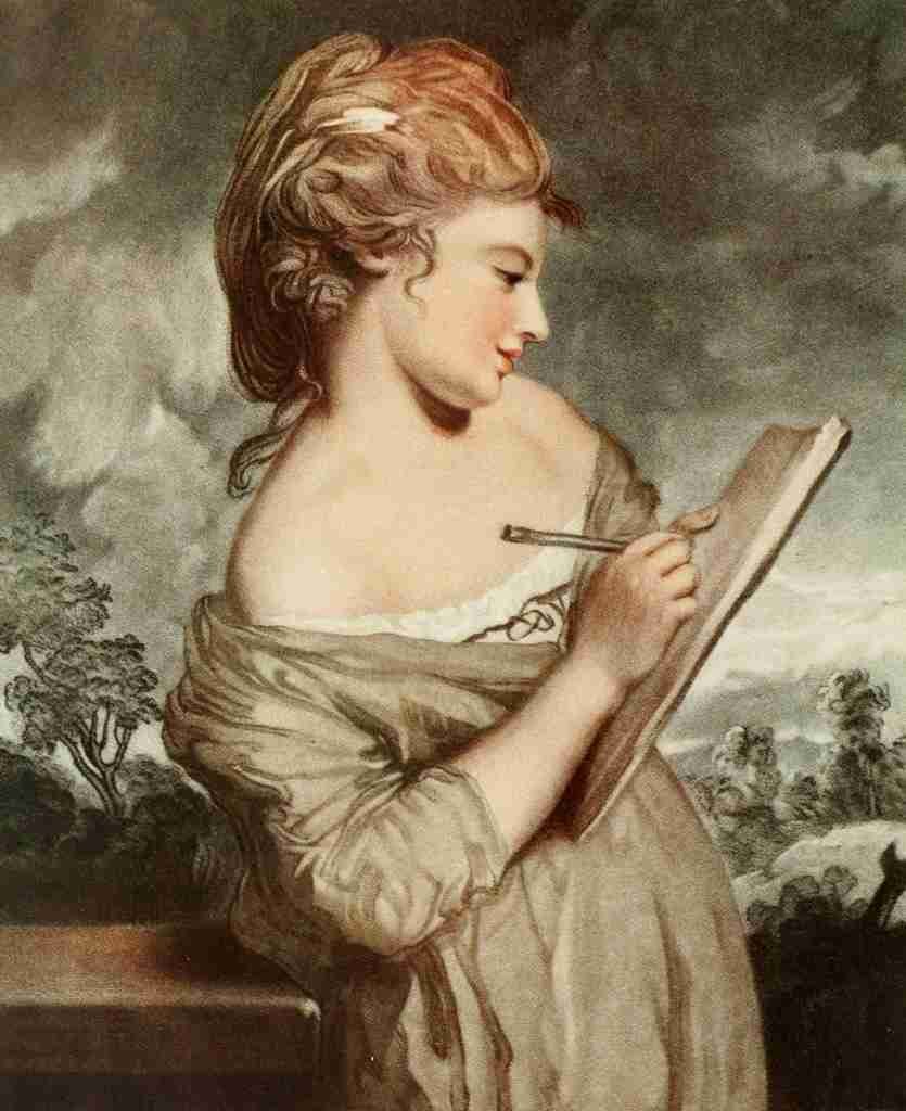 Grozer Joseph 1755 1799 The Connoisseur 42 1915 Design A4 Photo Print
