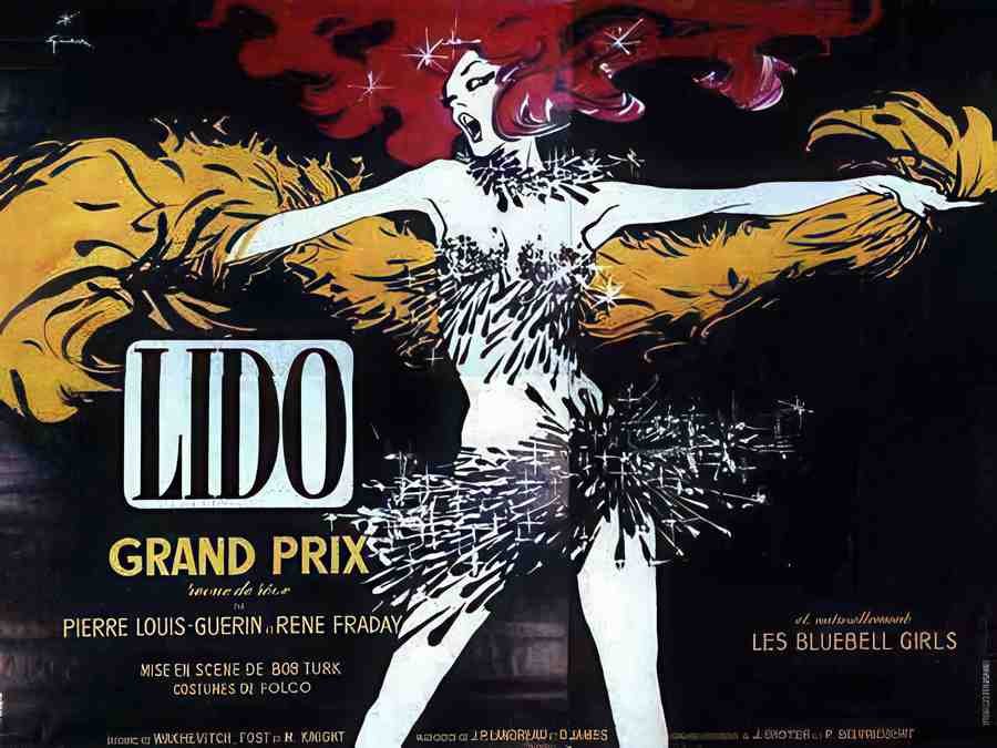 GruauLidoGrandPrixXB Vintage Advert A4 Photo Print